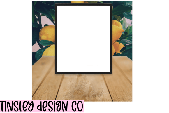 Black Picture Frame Design Mock-up Jpeg: Graphics for Frames Amp