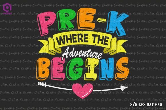 Pre-K Where the Adventure Begins Graphics for Crafts